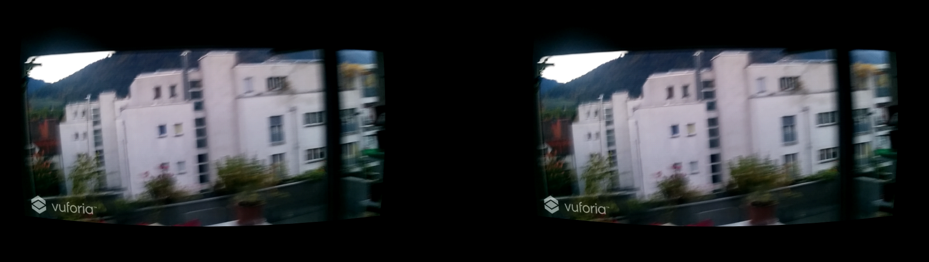 Blur motion in AR app