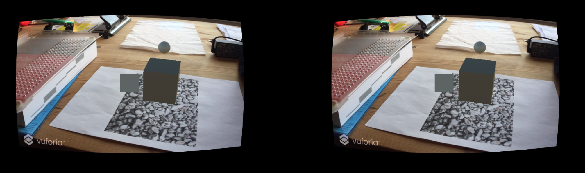 First virtual objects